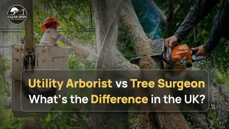 Utility Arborist vs Tree Surgeon: UK Differences