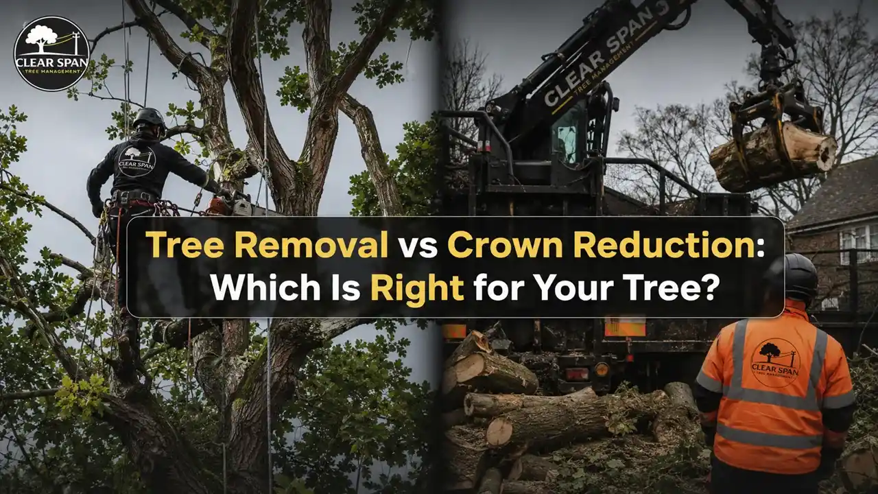 Tree Removal vs Crown Reduction: Best Option for Your Tree?